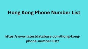 Hong Kong Phone Number List
