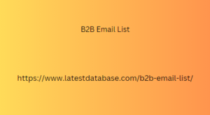 B2B Email List